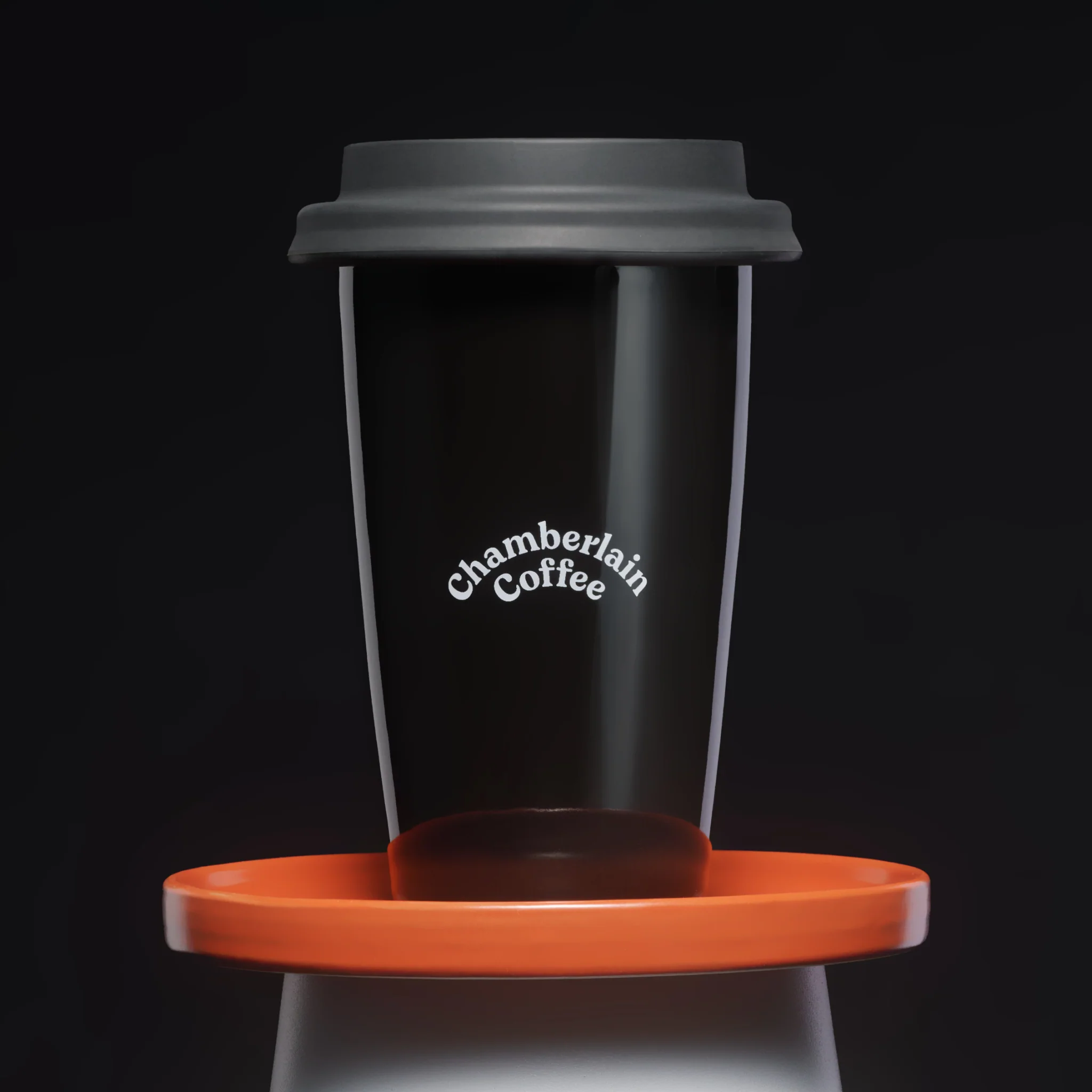 Black Ceramic Mug - Image 3