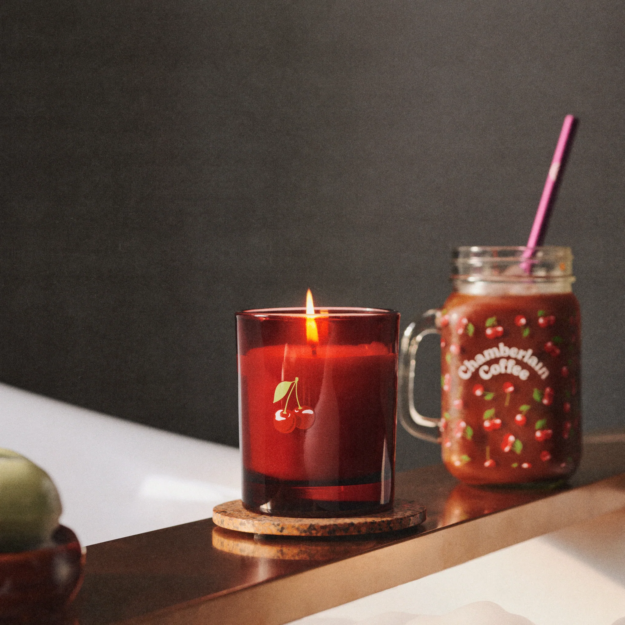 Black Cherry Scented Candle - Image 6