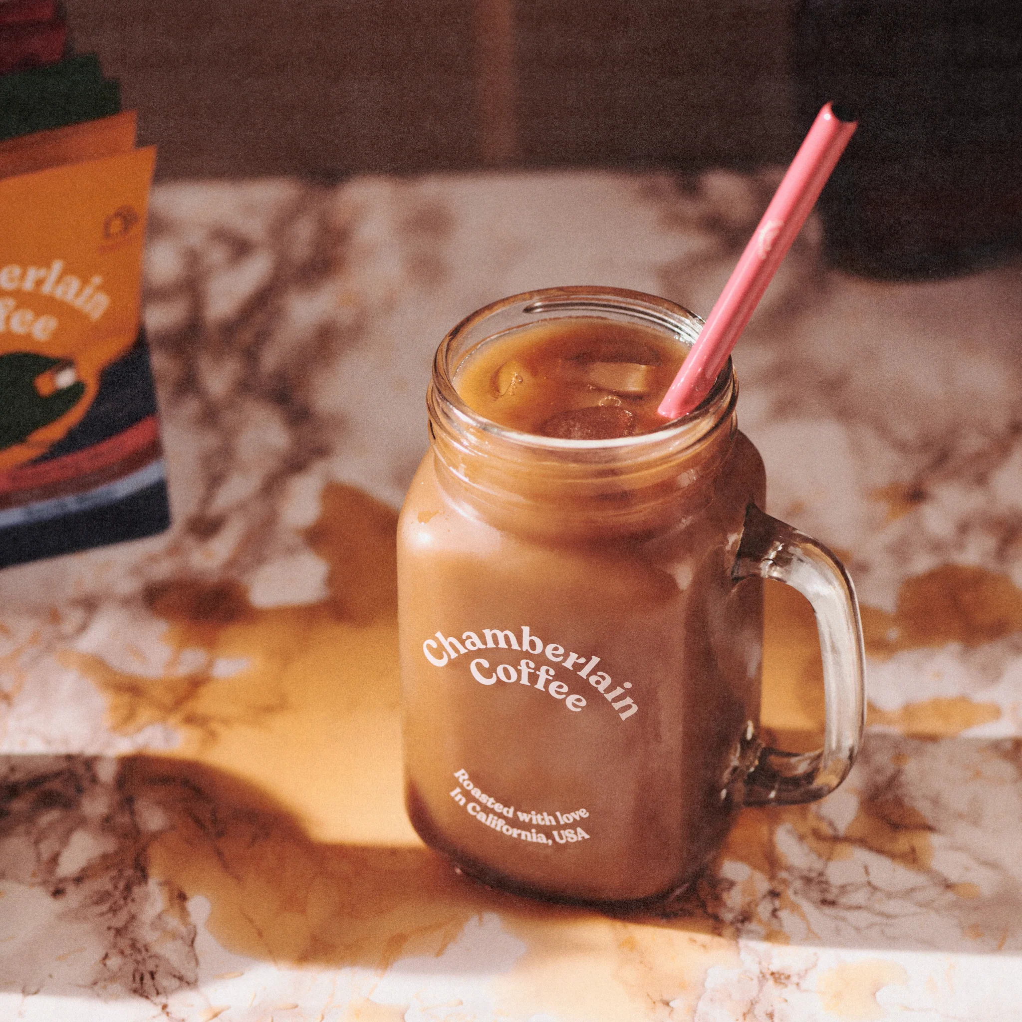 Square Cold Brew Mason Jar - Image 3