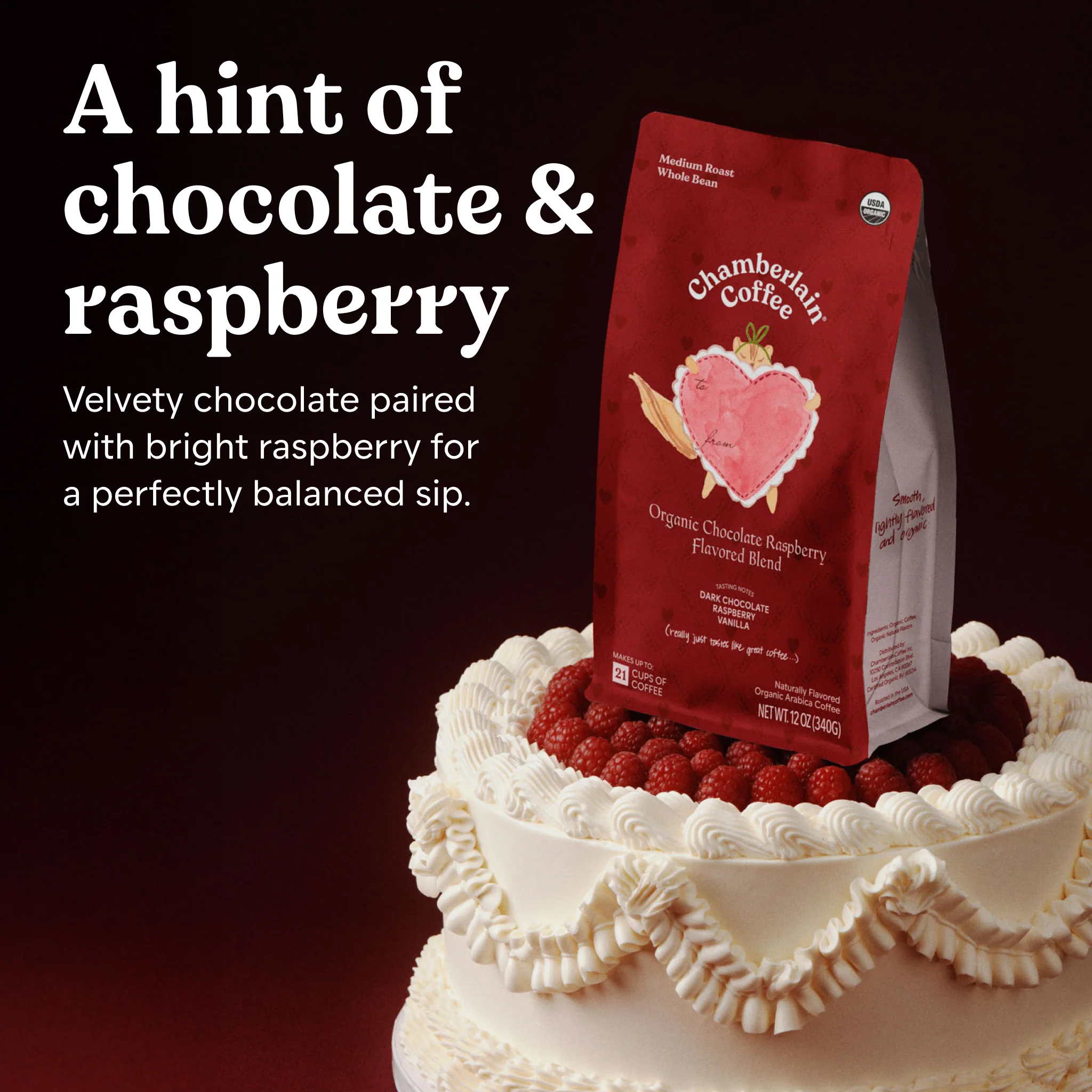 Organic Chocolate Raspberry Blend - Image 5