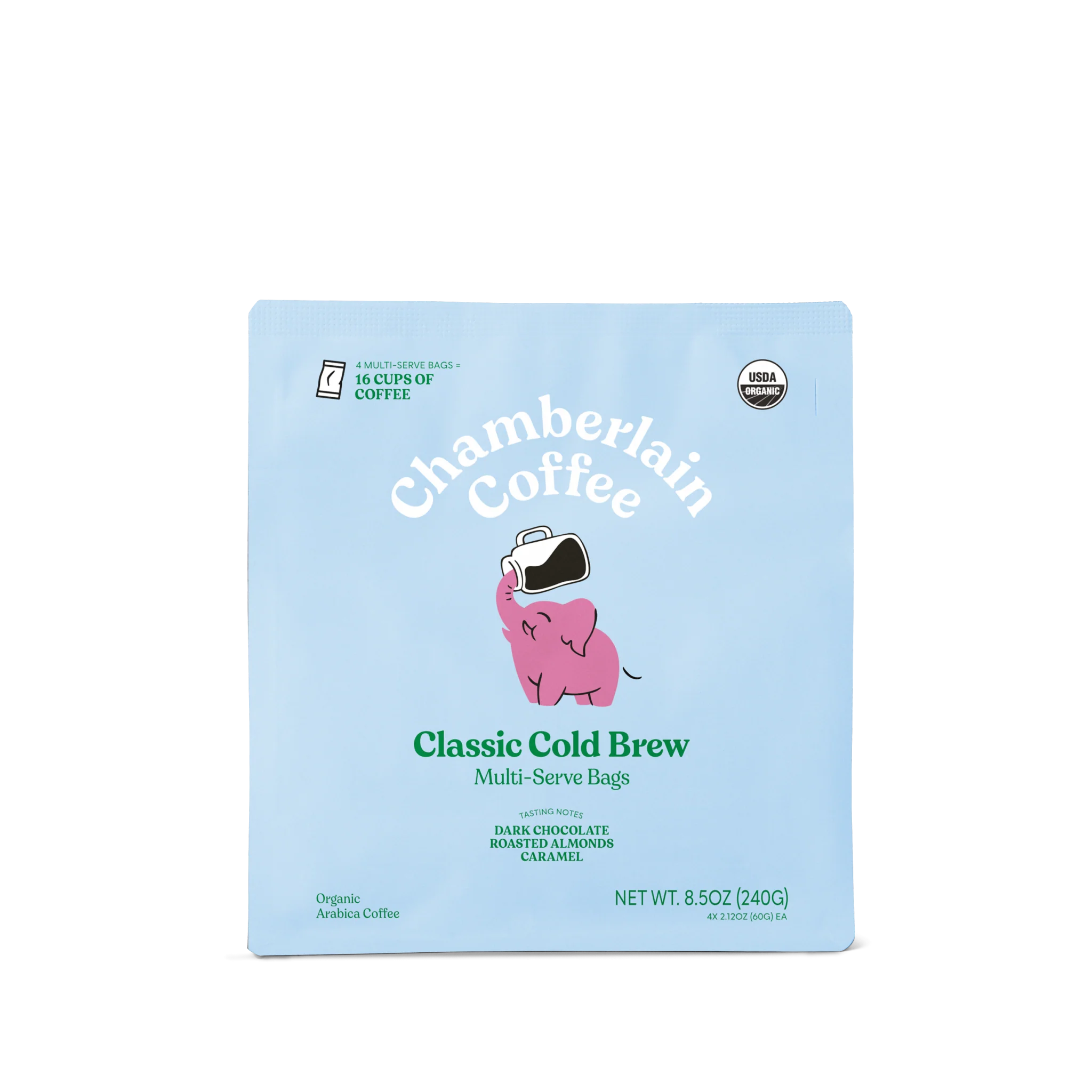 Organic Cold Brew Elephant Large Coffee Bags - Image 3